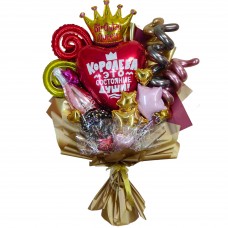 Букет з кульок для Королеви Букет з кульок для Королеви